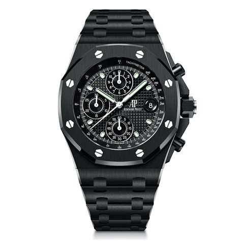 audemars piguet royal oak date schwarz|Audemars Piguet used royal oak.